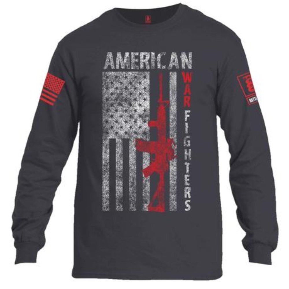 American War Fighters Men's Crew Neck T-Shirt